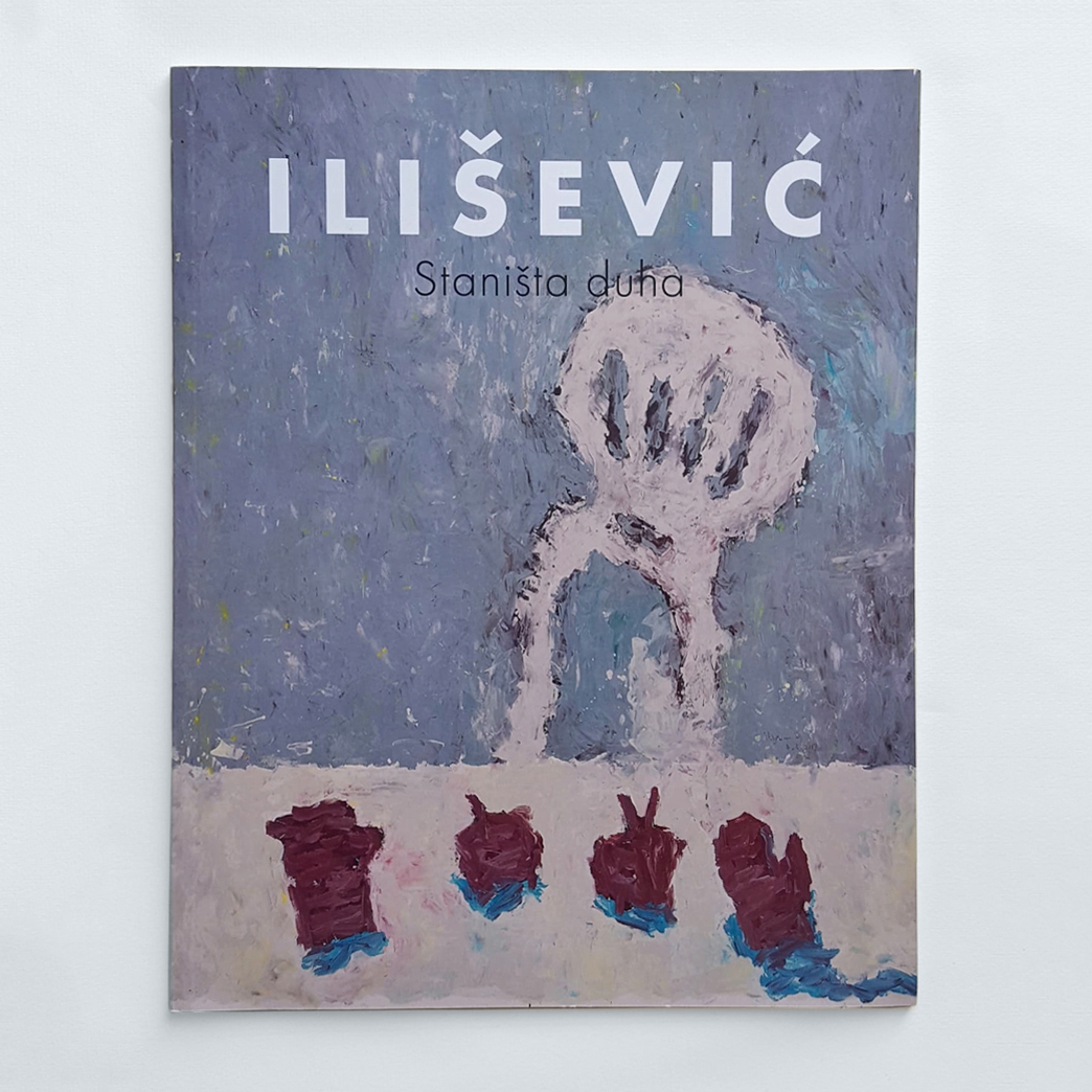 The publication accompanies Velimir Ilišević ‘s eponymous exhibitions in 2017 in Museum of Kozara (Prijedor), Cultural Center Banski dvor (Banja Luka), Cultural Center of Trebinje and Gallery Visconti Fine Art (Ljubljana).