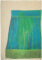 Artistic drawing, artist Ivana Ivković, title: Green velvet III, 2000, media: graphite and wax pencils on paper; dimensions: 50 x 35 cm (19.7 x 13.8 inch)