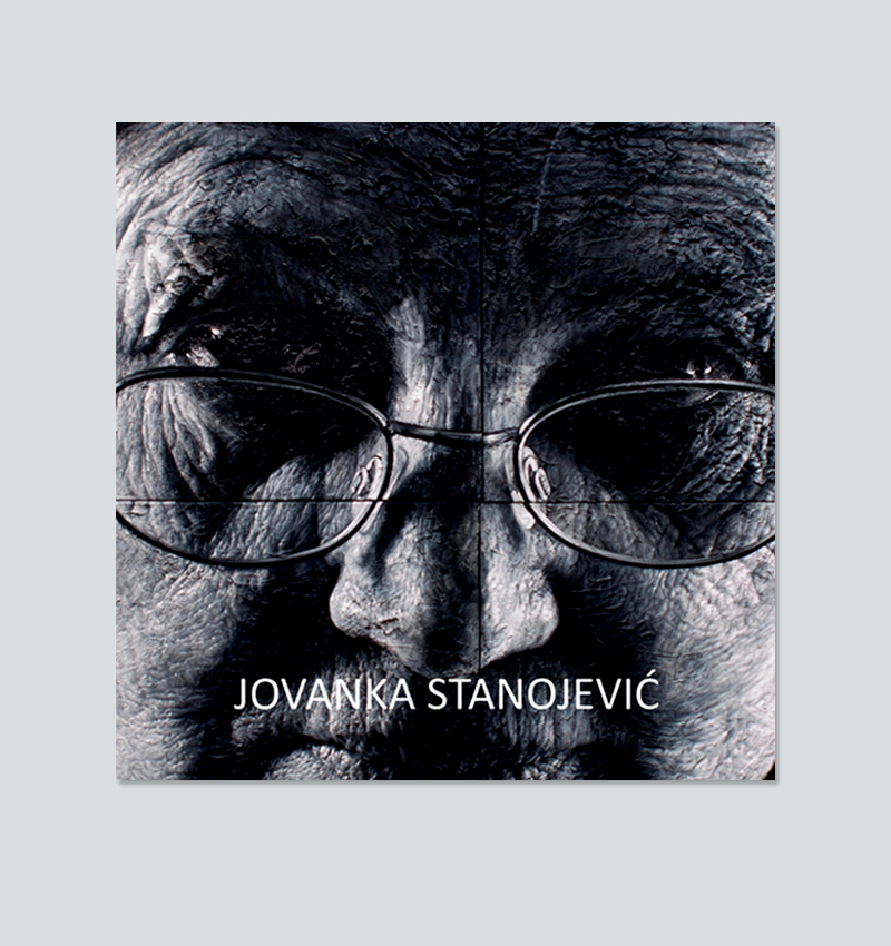 “Jovanka Stanojević“, catalog (cover page). Texts by Dragan Čihorić, Maria Melenti, Slavica Obradinović, Nikola Šuica; 98 pages, Serbian, Cyrillic; Publisher: Contemporary Art Center-Strategie Art, 2019, Belgrade