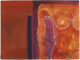 Art work (painting), artist: Kurt Oskar Weber, title: „Torso“, year: 1986, media: acrylic on paper, dimensions: 59 x 85.7 cm (23.2 x 33.7 inch)