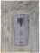 Artistic drawing, artist: Visnja Petrovic, title: Untitled (Torso), year: 1989, media: mixed media on canvas, dimensions: 43.6 x 29.9 cm (17.2 x 11.8 inch)